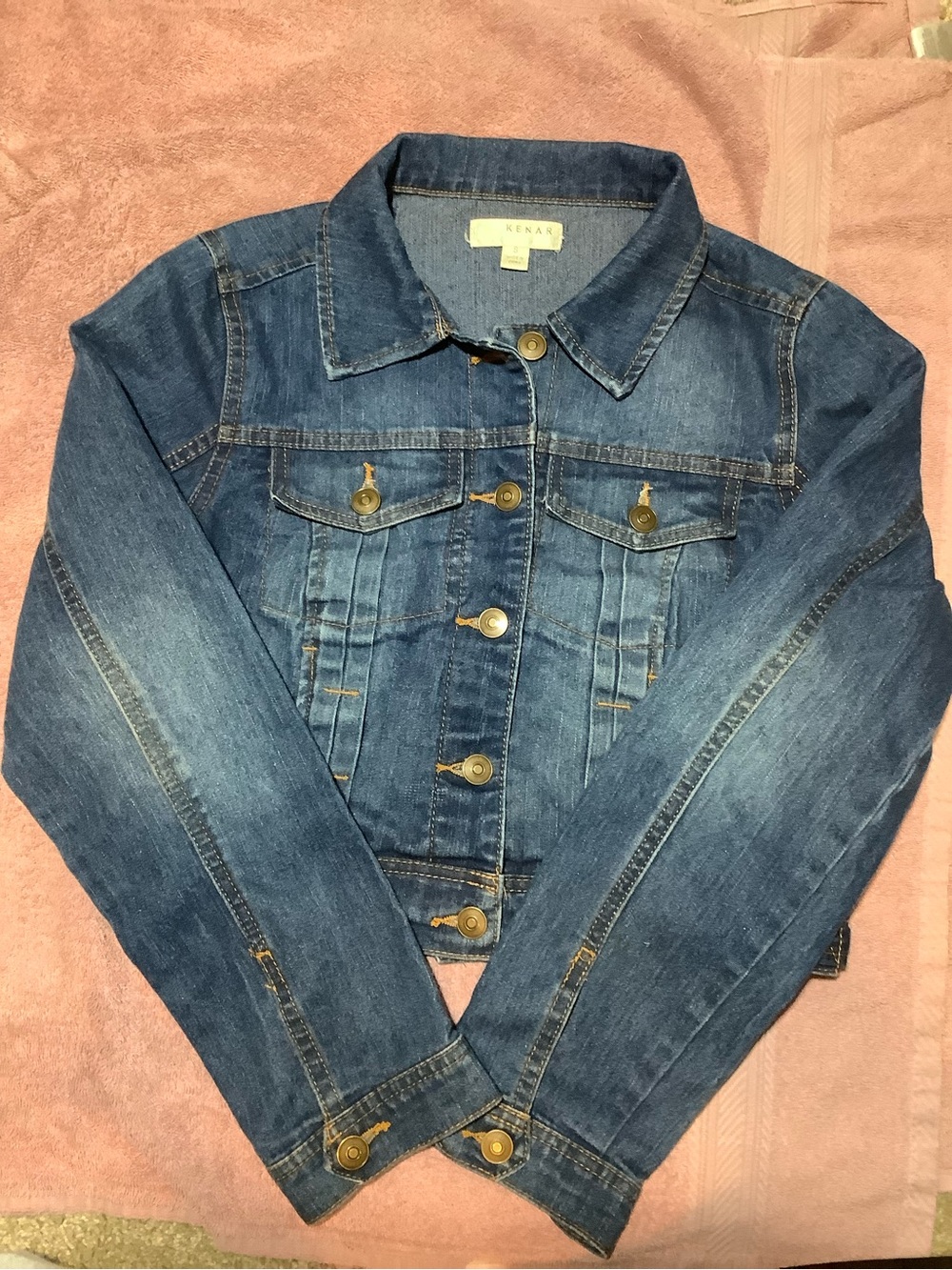 Kenar Girls Blue Denim Jean Jacket